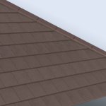 棕色-Shingle 平面瓦-屋顶瓦